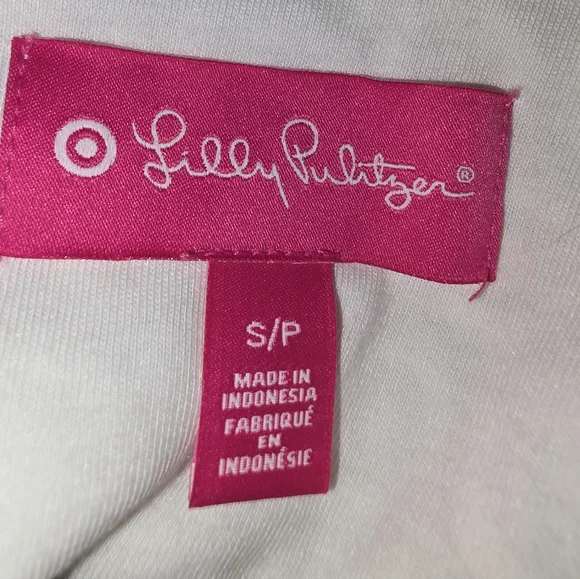 Lilly Pulitzer White Crochet Side Zip Lined Blouse Size Small - Picture 8 of 10